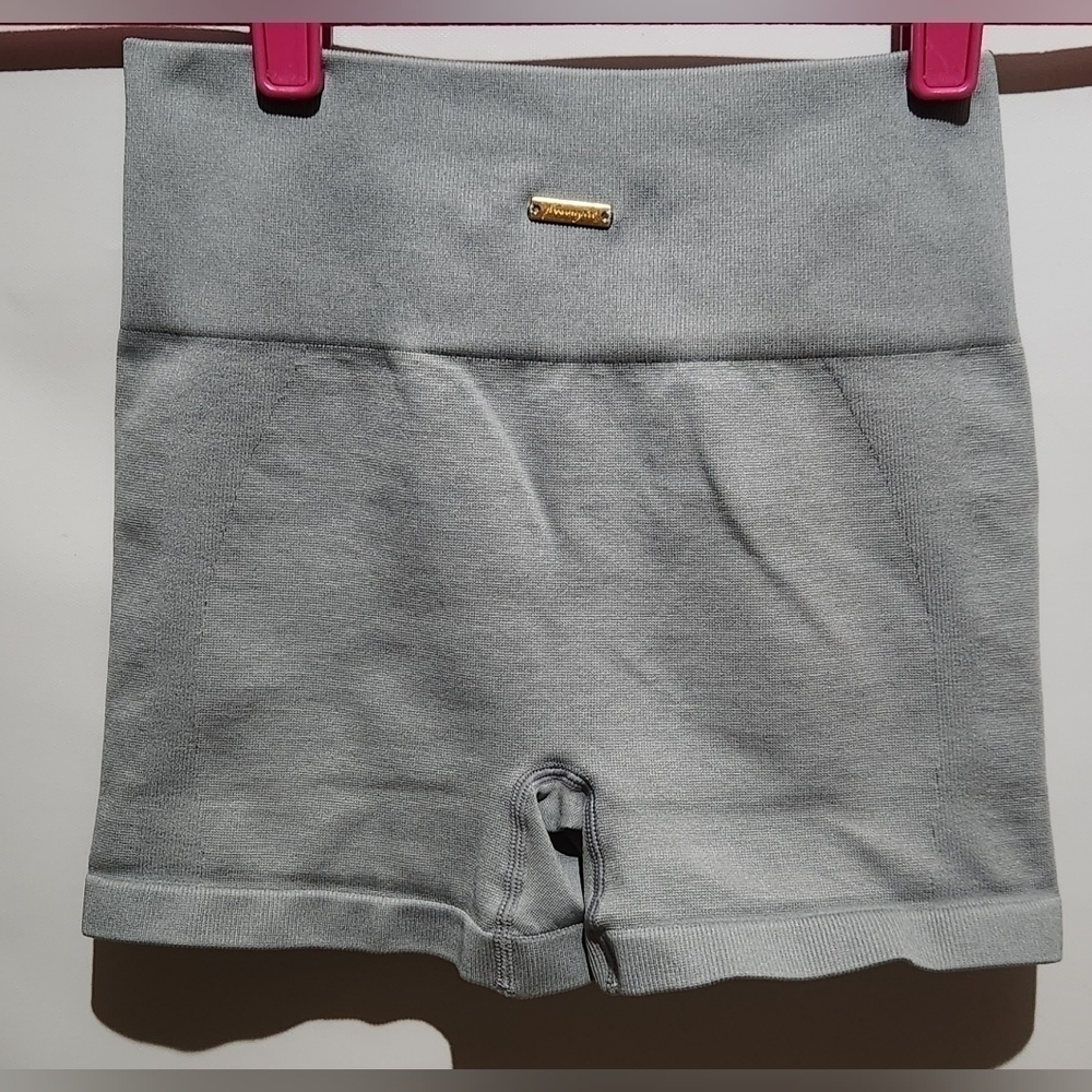 fitness shorts high waist buttock elastic push